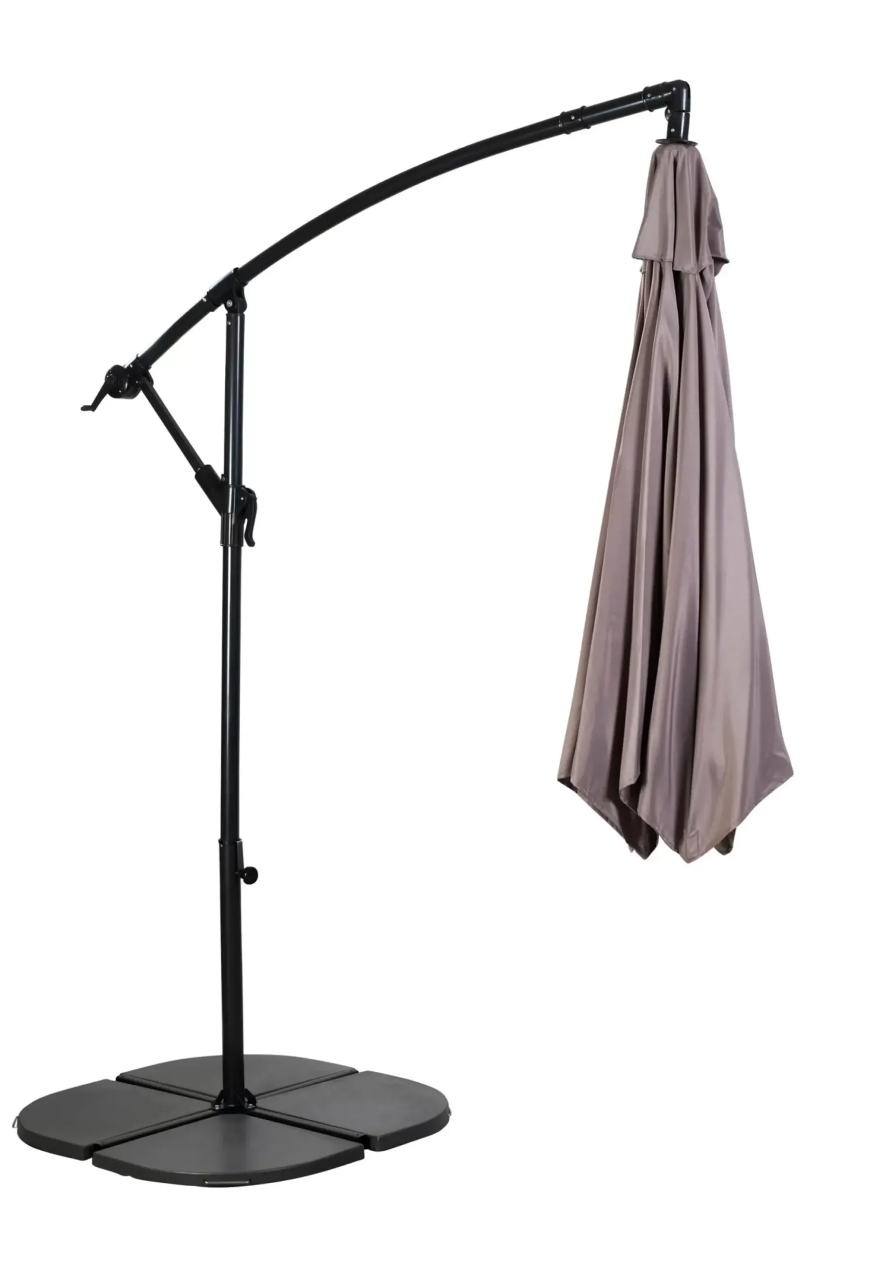 CASA Hawai Parasol Colgante Sin Pie Taupe