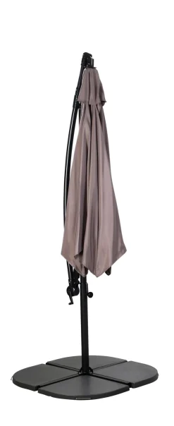 CASA Hawai Parasol Colgante Sin Pie Taupe