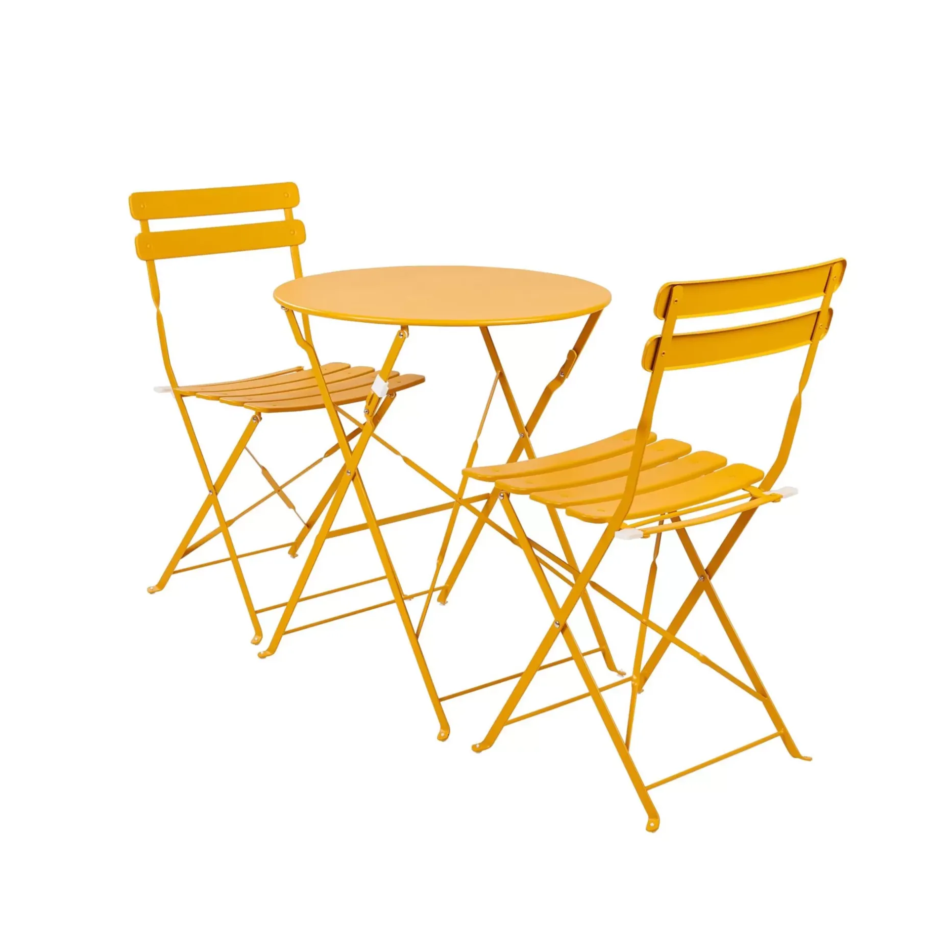 CASA Imperial Conjunto Bistro Redondo Amarillo