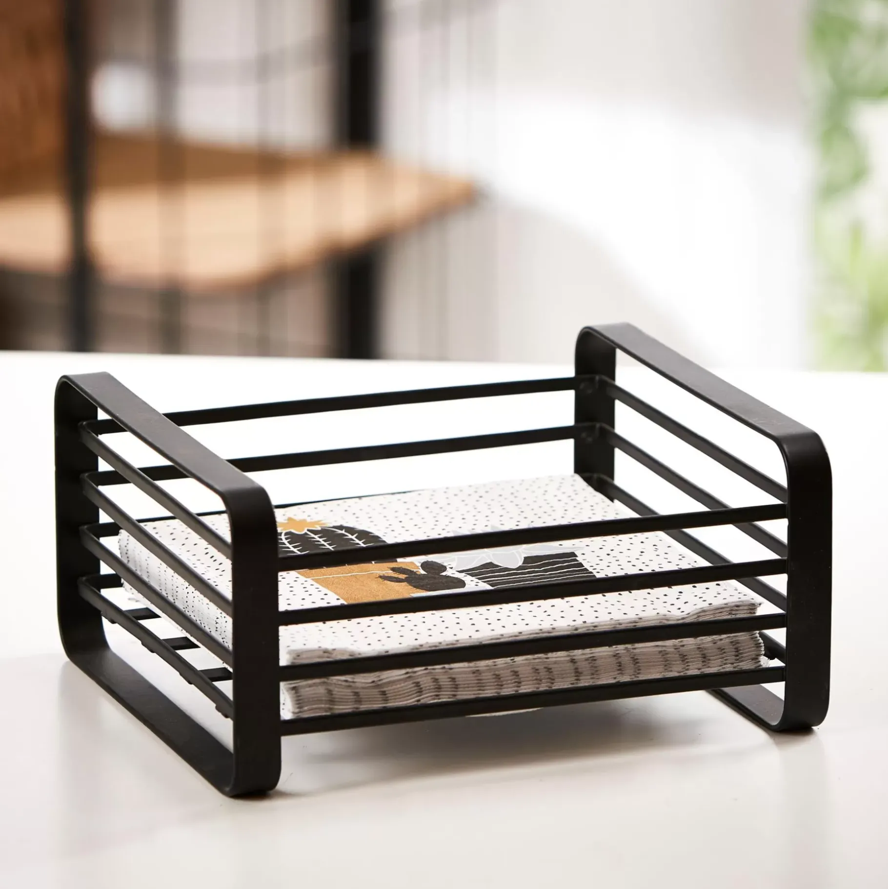 CASA Industria Servilletero Negro