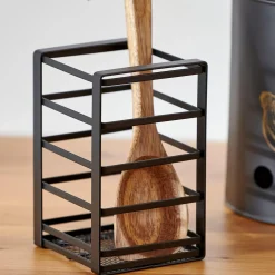 CASA Industria Soporte Para Utensilios Negro