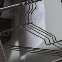 CASA Infinity Black Perchas Juego De 4 Negro