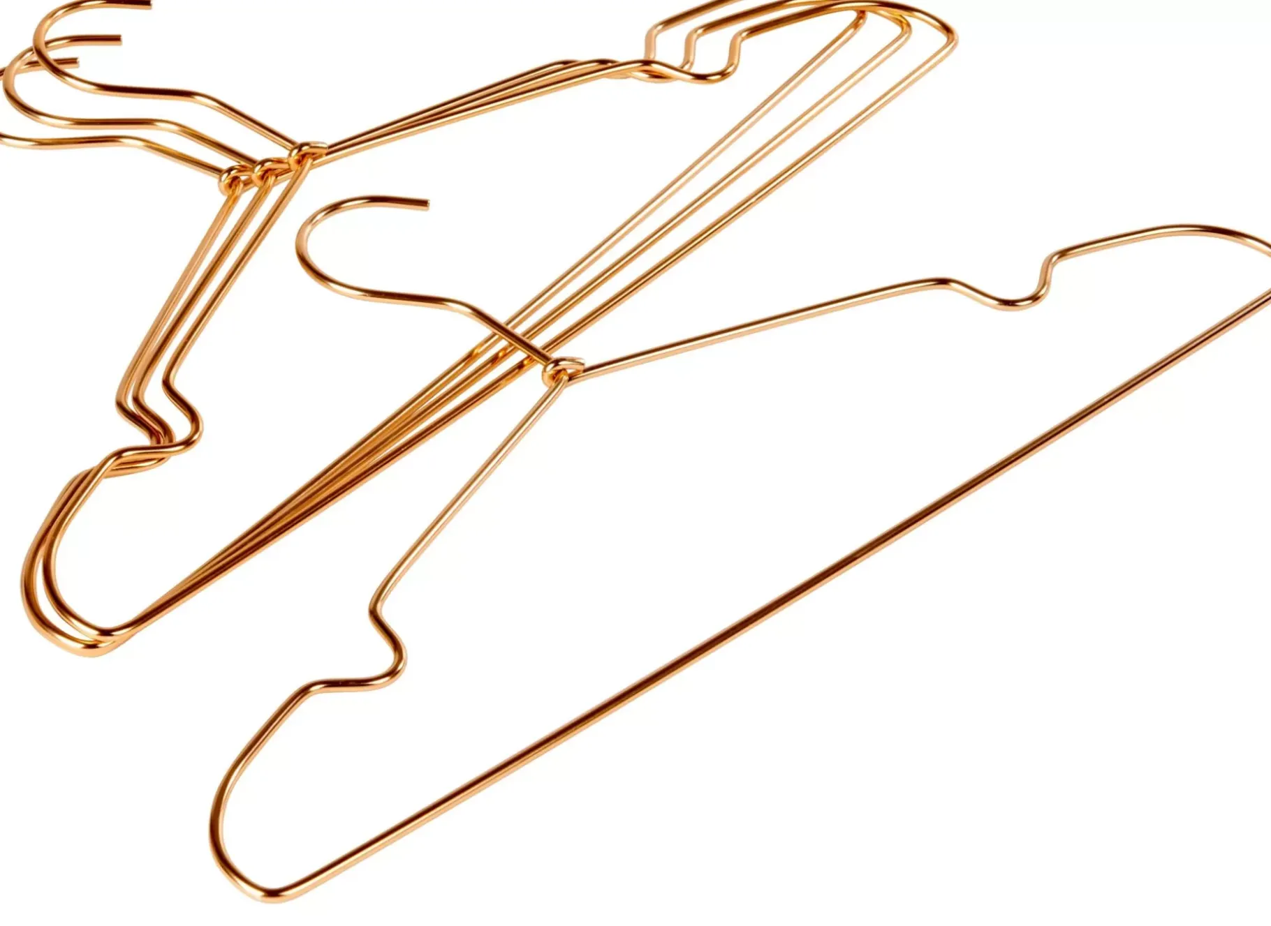 CASA Infinity Gold Perchas Juego De 4 Dorado