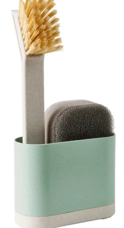 CASA Jasmin Cepillo Lavaplat/Sop Con Esponja Verde