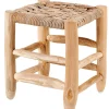 CASA Kanai Taburete 2 Tamanos Pequena Natural