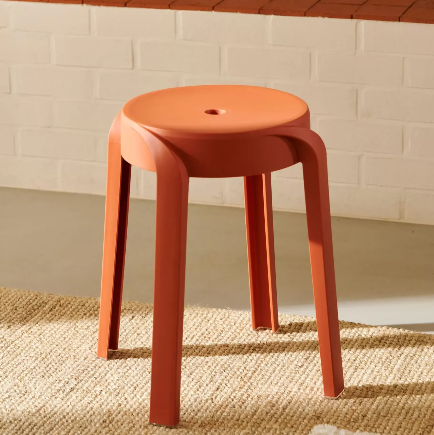 CASA Karlus Taburete Terracota