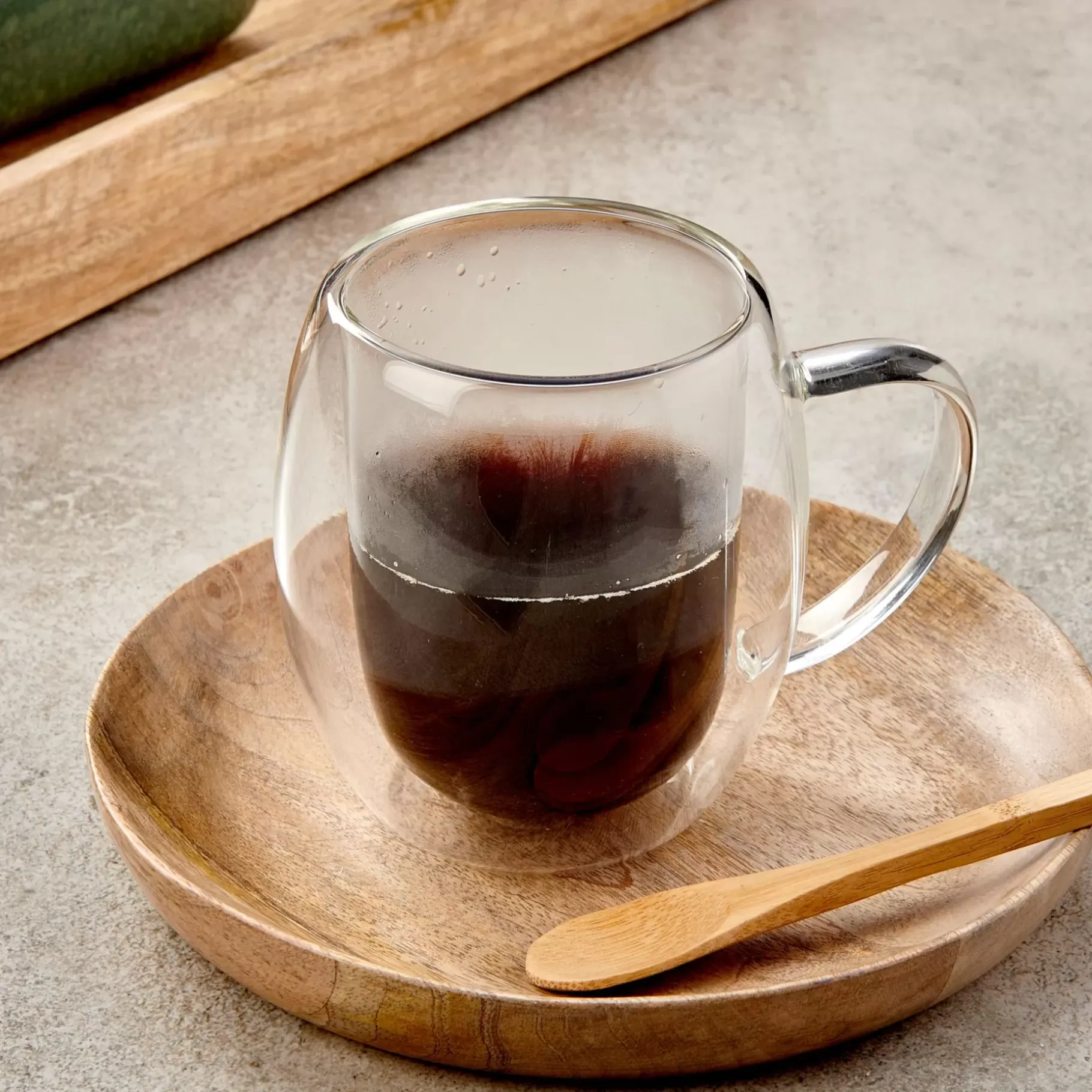 CASA Lagom Taza De Doble Pared Transparente