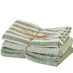 CASA Laurent Panos De Cocina Juego De 3 Verde