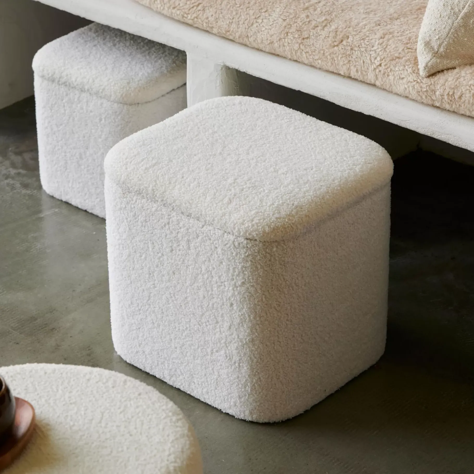 CASA Liam Funcion Almacenaje Blanco