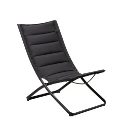 CASA Liza Silla Plegable Negro