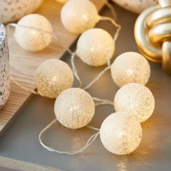 CASA Luis Lichtsnoer 10 Leds Dorado