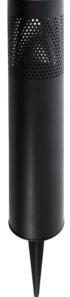 CASA Lux Lampara Solar Negro