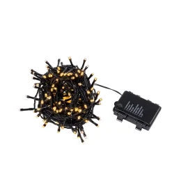 CASA Luz Guirnalda Negro