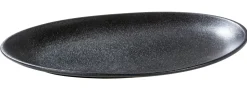 CASA Magma Plato Ovalado Negro