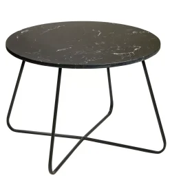 CASA Marbo Mesa Auxiliar Negro