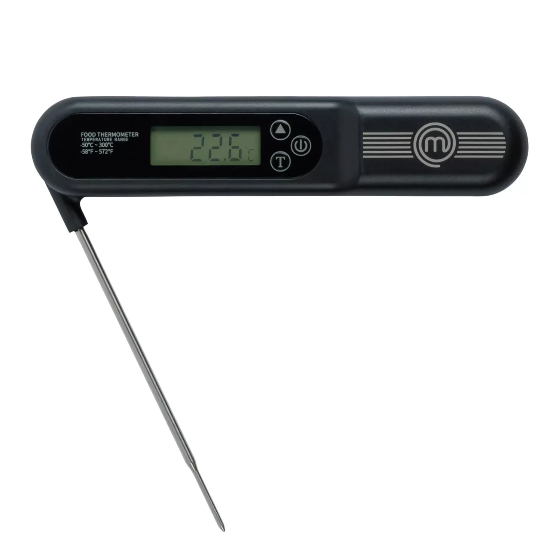 CASA Masterchef Termometro De Cocina Negro