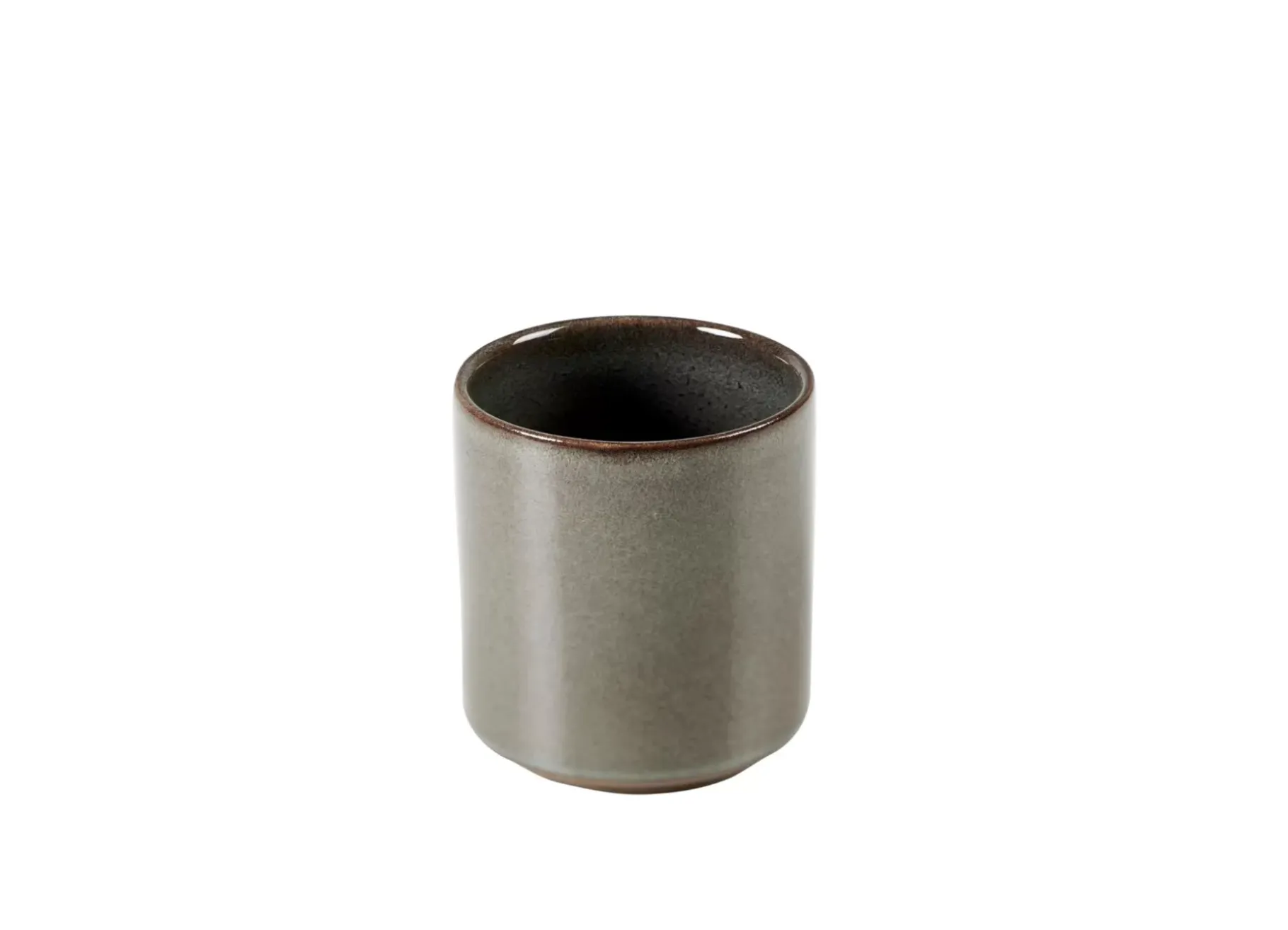 CASA Mineral Graphite Taza Sin Asa Gris