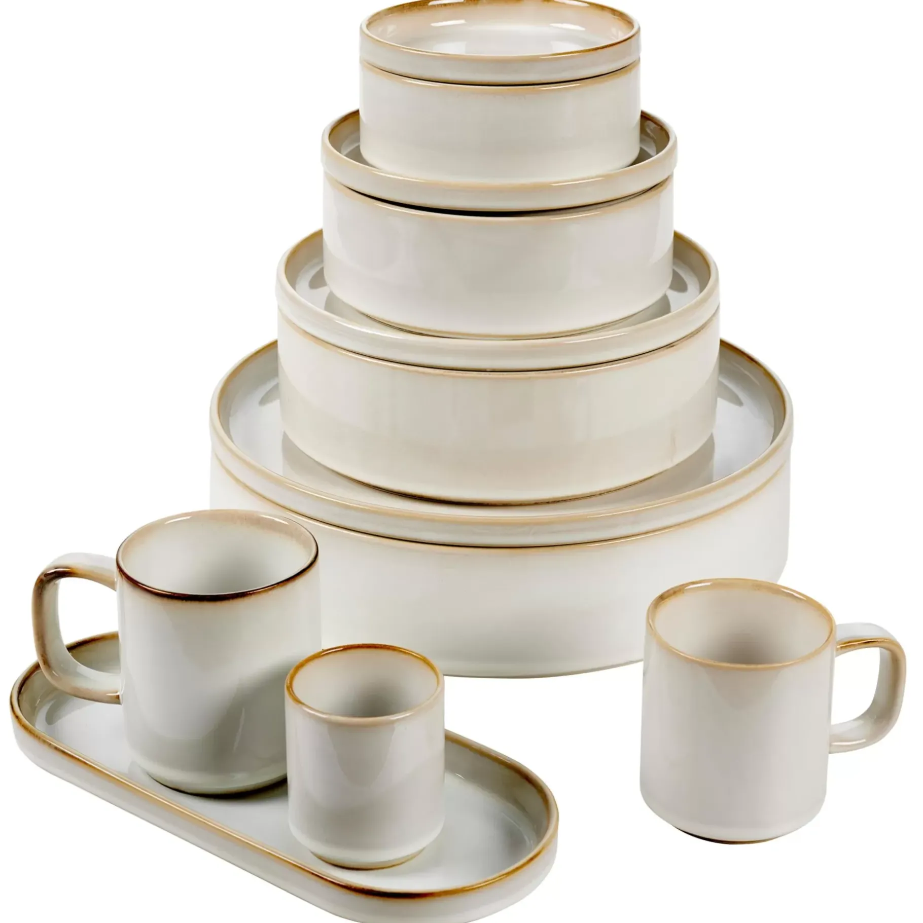 CASA Mineral Marble Plato Blanco