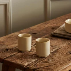 CASA Mineral Sand Taza De Espresso Beis