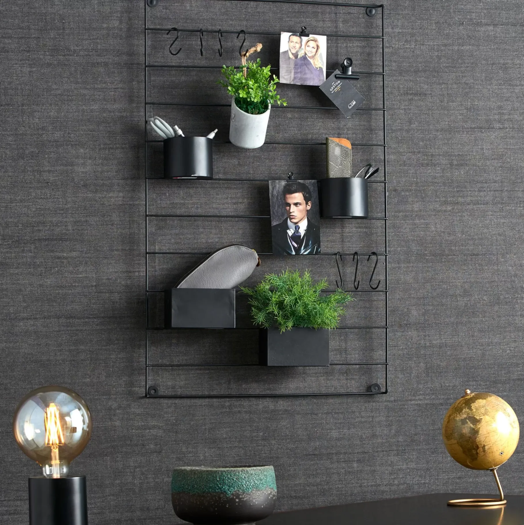 CASA Modular Estanteria Negro