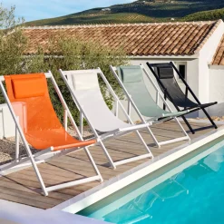 CASA Monterey Silla Plegable Blanco