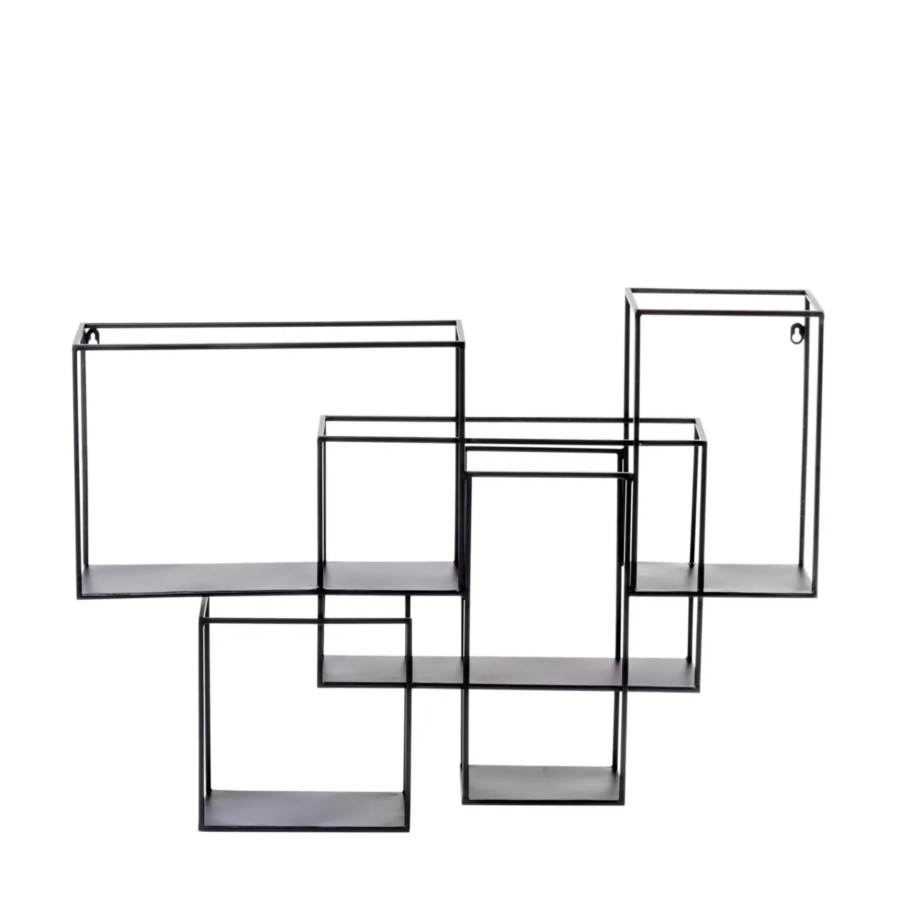 CASA Multo Estanteria Para Colgar Negro