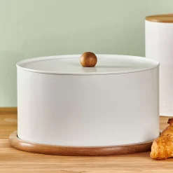 CASA Nagini Fiambrera Para Bizcocho Blanco, Natural