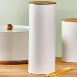 CASA Nagini Fiambrera Para Pasta Blanco, Natural