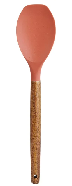 CASA Nara Espatula Redondo Natural, Terracota