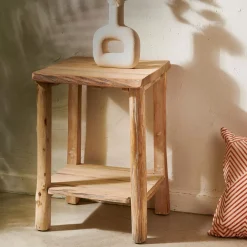 CASA Odilon Mesa Auxiliar Natural