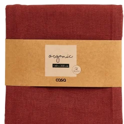 CASA Organic Mantel Rojo