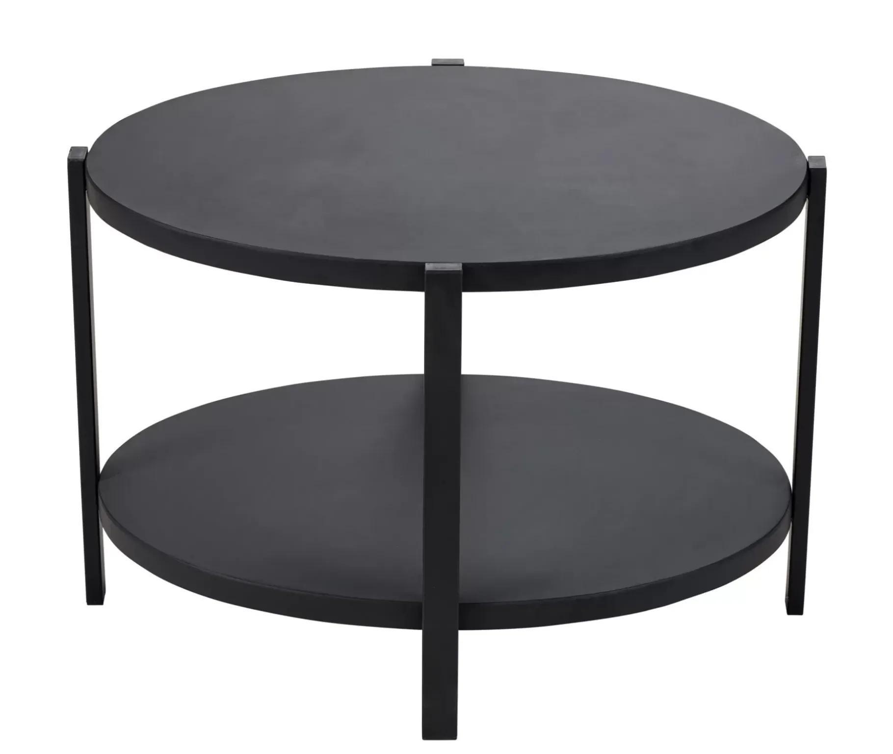 CASA Ovala Mesita De Salon Negro