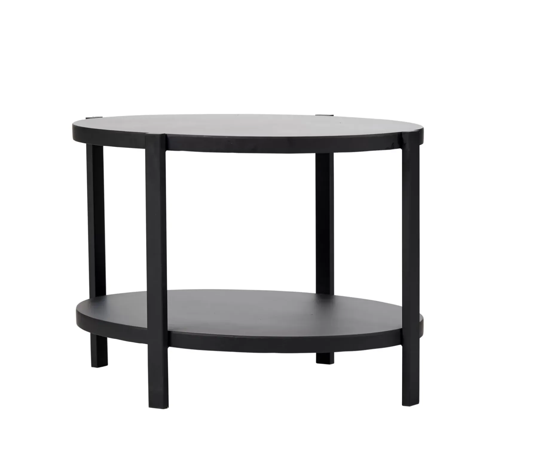 CASA Ovala Mesita De Salon Negro