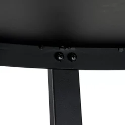 CASA Ovala Mesita De Salon Negro