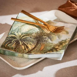 CASA Palmen Paquete De 20 Servilletas Verde