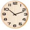 CASA Plywood Reloj De Pared Natural