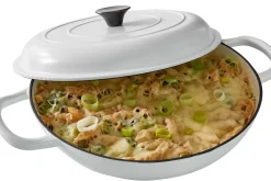 CASA Pura Olla Hierro Fundido Blanco