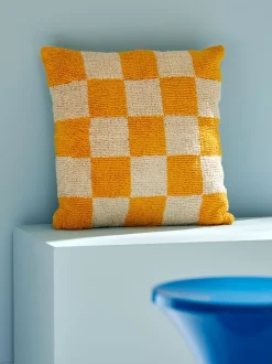CASA Quadrado Cojin Amarillo