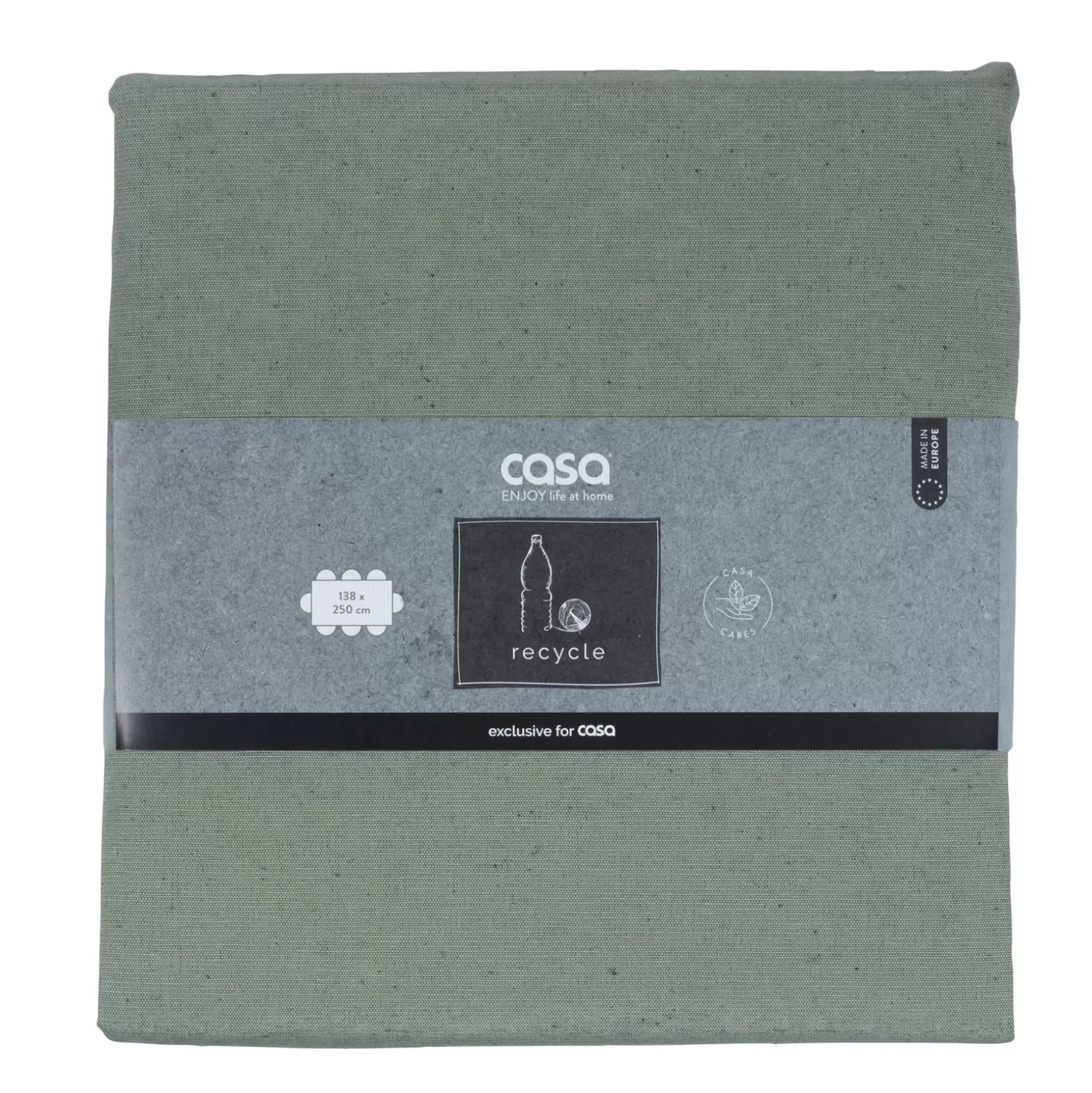 CASA Recycle Mantel Verde