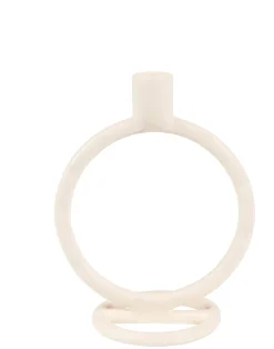 CASA Rings Candelabro Blanco