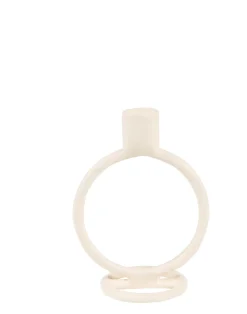 CASA Rings Candelabro Blanco