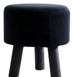 CASA Silki Puf Negro