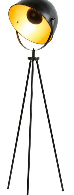 CASA Soleil Lampara De Pie Negro