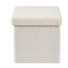 CASA Stor Puf Plegable Funcion Almac. Blanco
