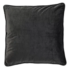 CASA Suave Funda Para Cojin Gris Oscuro