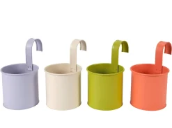 CASA Tanaman Macetero Colgante 4 Colores Naranja