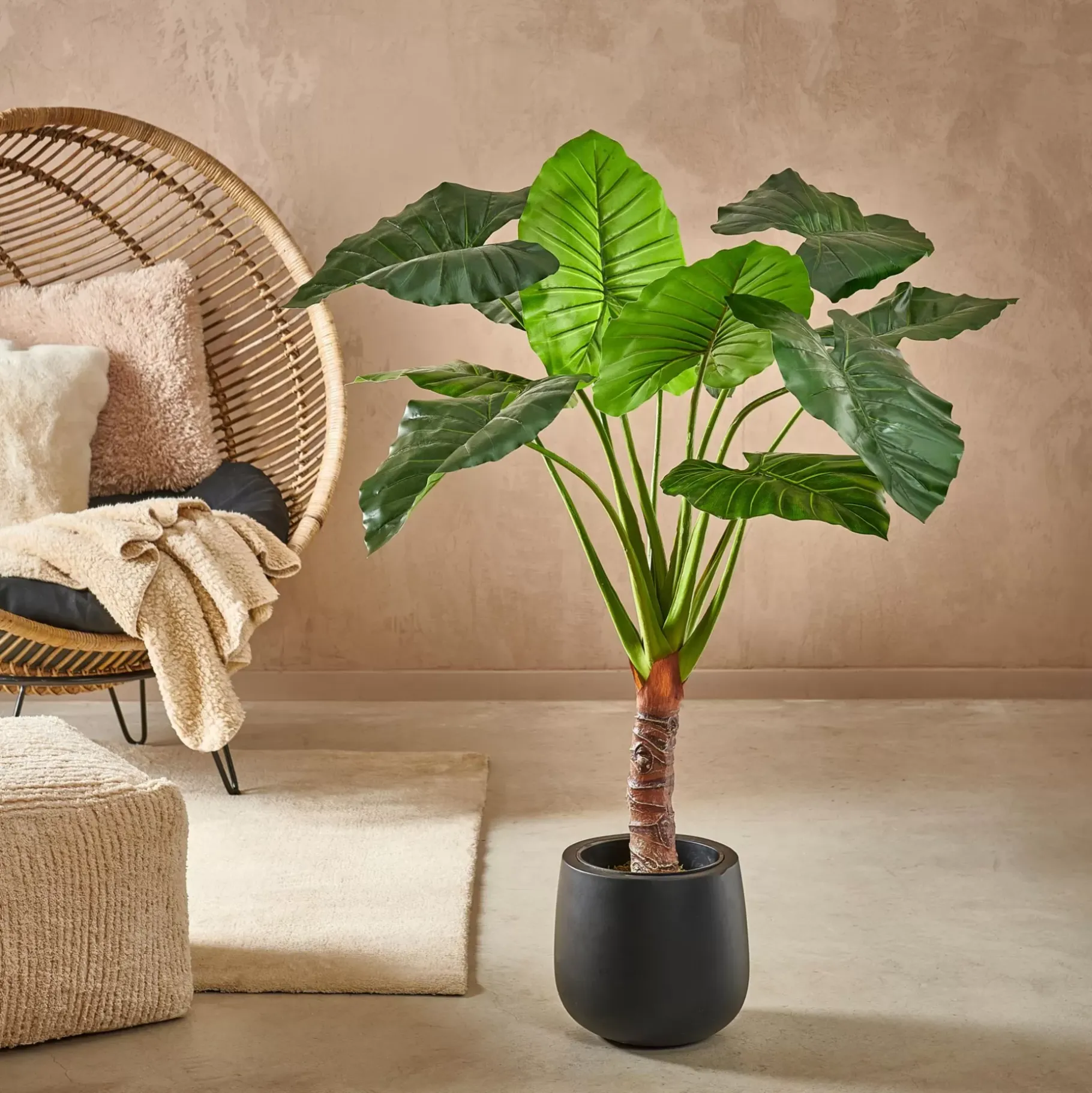 CASA Taro Planta Artificial Aro Verde