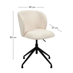 CASA Tate Silla De Oficina Blanco