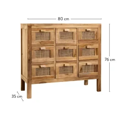 CASA Teck Cajonera Farmacia Natural