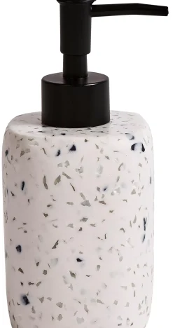 CASA Terrazzo Dispensador De Jabon Blanco